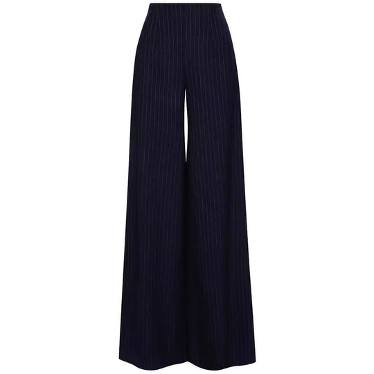 Damen Hochtaillierte Plissee‑Palazzohose mit weitem Bein Shop Nory