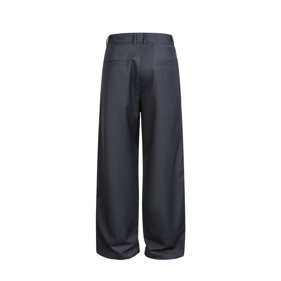 Damen Hochgeschnittene weite Cargohose mit Karomuster‑Pattentaschen Shop Nory