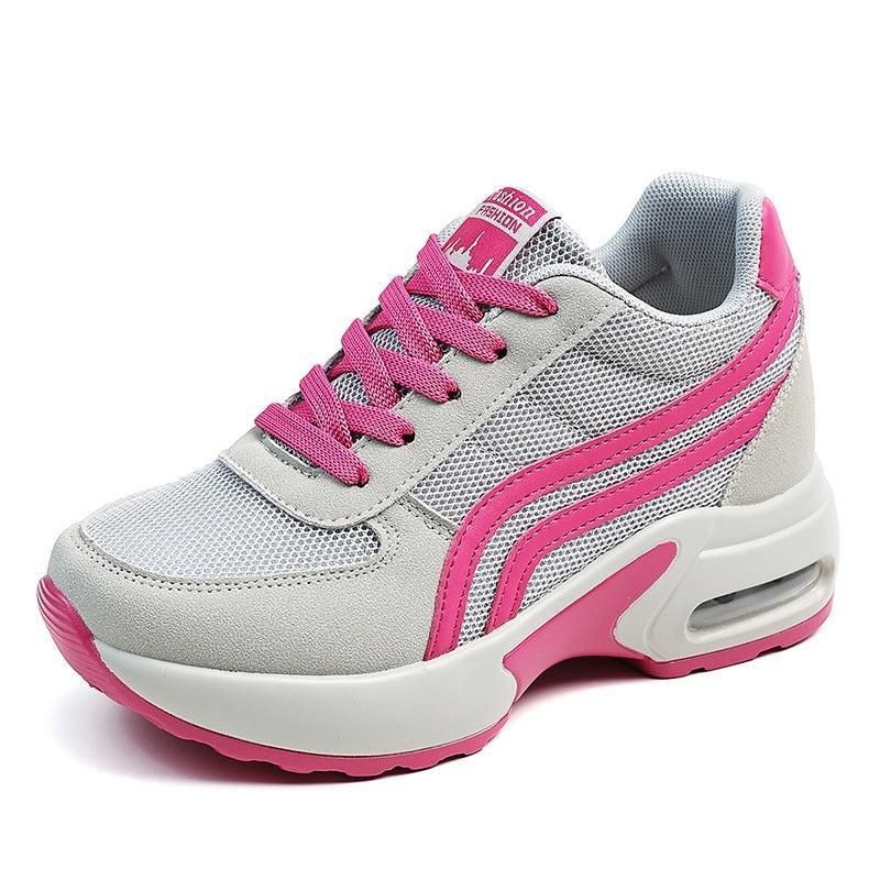Damen Modische Plateau-Sneaker mit sichtbarer Luftkammer und atmungsaktivem Mesh-Obermaterial Shop Nory