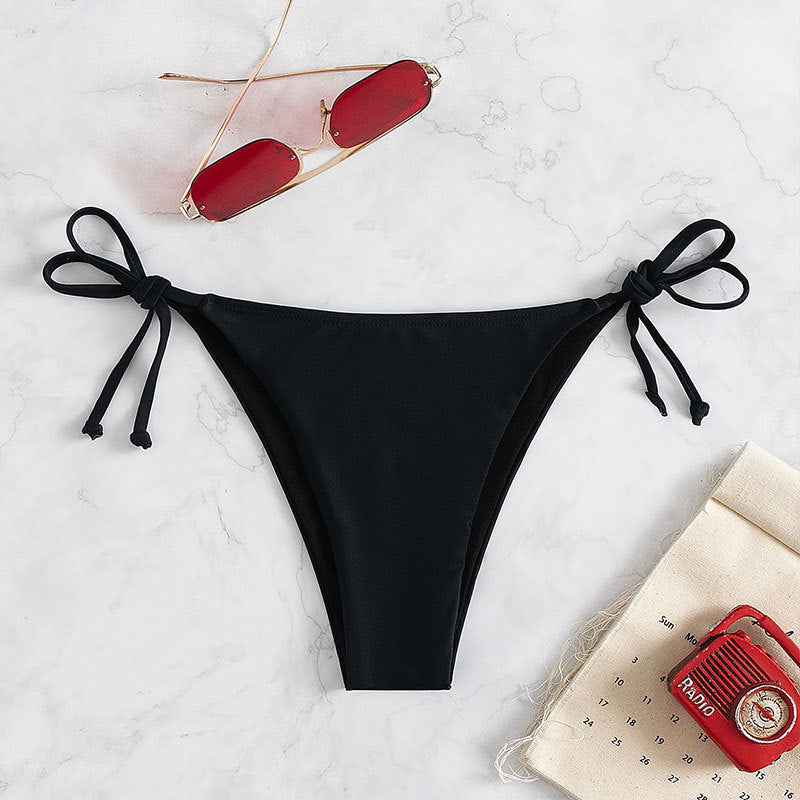 Damen Triangel-Bikini mit verstellbaren Schärpen