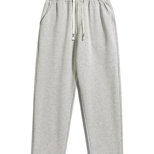 Herren Konisch zulaufende Fleece-Jogginghose mit elastischem Bund, Kordelzug & vorgeformten Knien Shop Nory