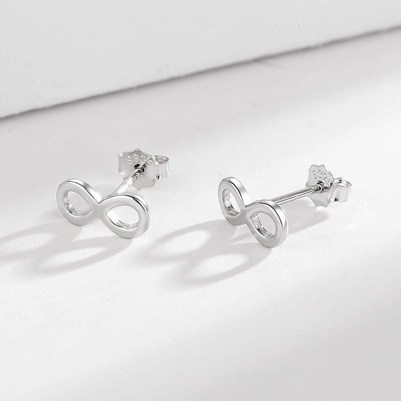 Damen Ohrstecker in Unendlichkeit-Design aus hochwertigem Material Shop Nory