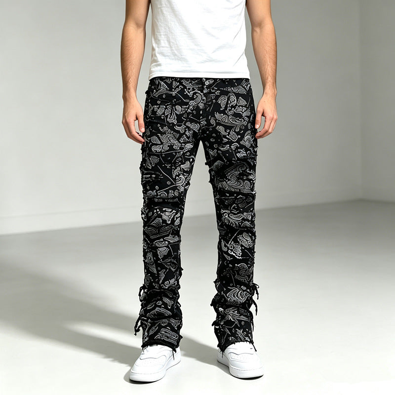 Herren Modische Cargo-Hose mit vielseitigem Muster Shop Nory