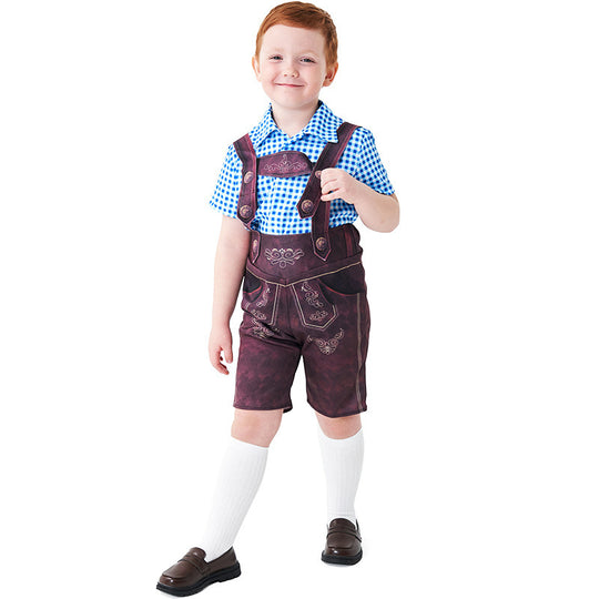 Herren nan kurze Trachtenlederhose mit verstellbaren Trägern und traditioneller Stickerei Shop Nory