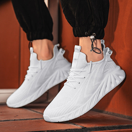 Damen Atmungsaktive und flexible Fitness-Sneaker mit rutschfester Sohle