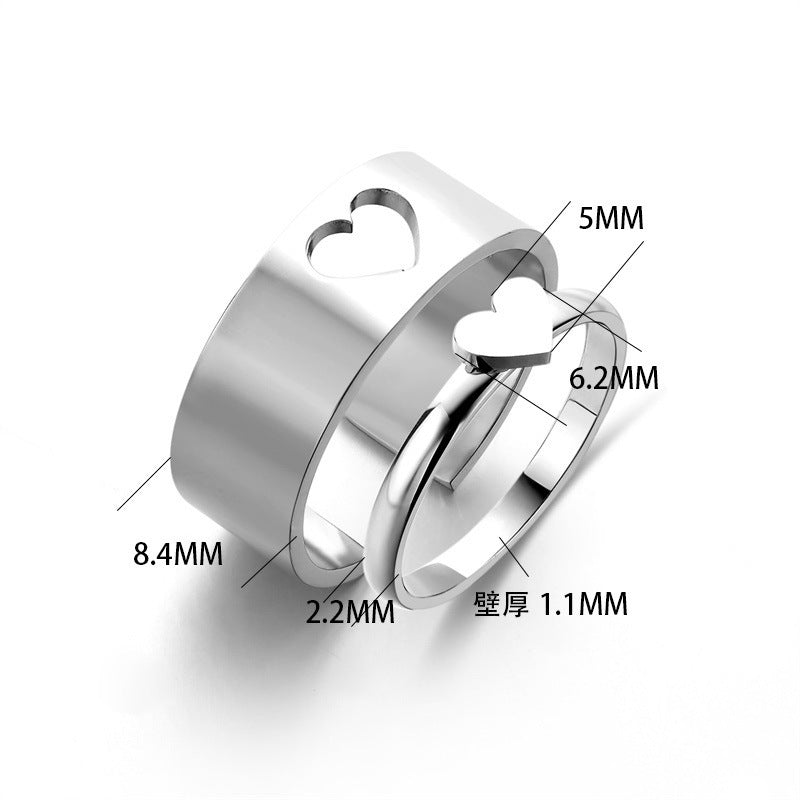 Damen Ring-Set mit zarte Schmetterlingsmotiven und elegantem Design Shop Nory
