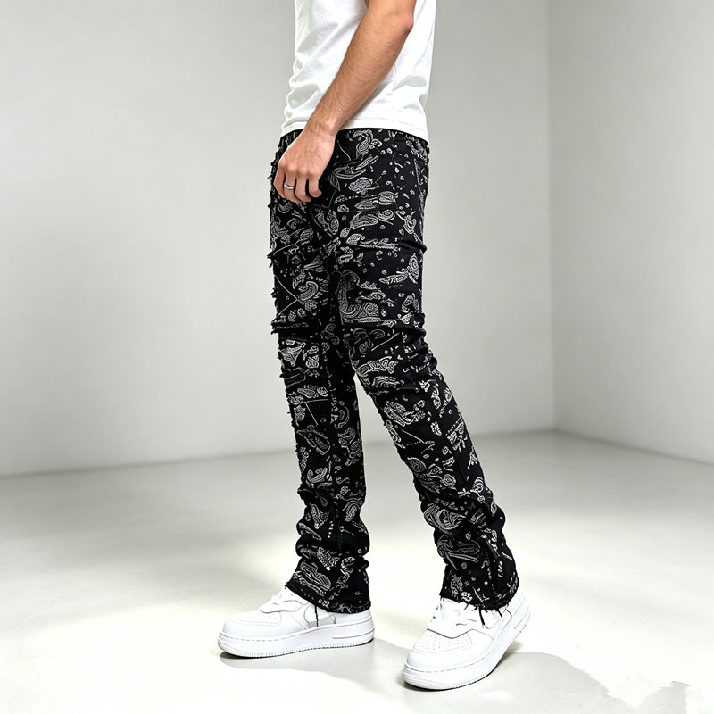 Herren Modische Cargo-Hose mit vielseitigem Muster Shop Nory