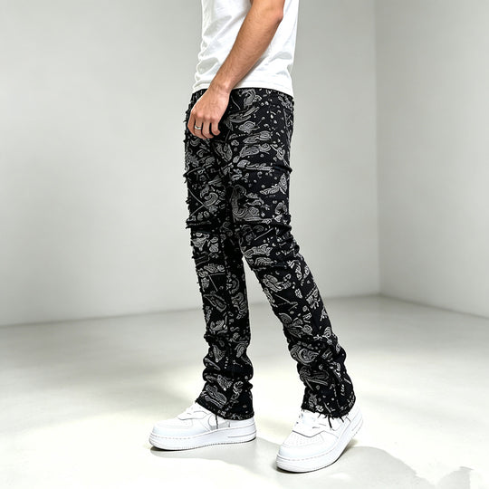 Herren Modische Cargo-Hose mit vielseitigem Muster Shop Nory