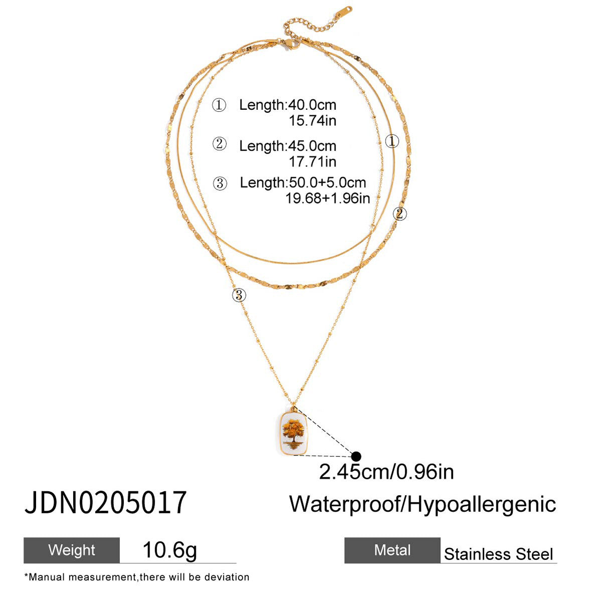 Damen Halskette mit herzförmigem Anhänger und robustem Edelstahl Shop Nory