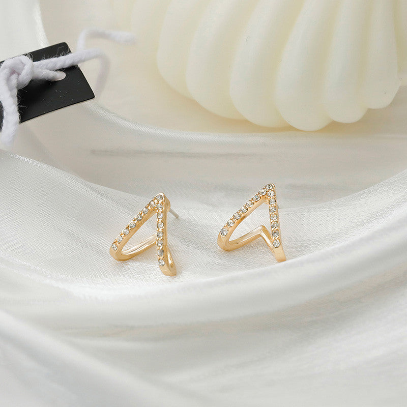 Damen Ohrringe im eleganten geometrischen Design Shop Nory