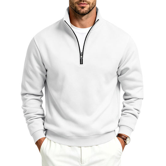 Herren Halbzip-Sweatshirt mit Troyerkragen und weicher Fleece-Innenseite Shop Nory
