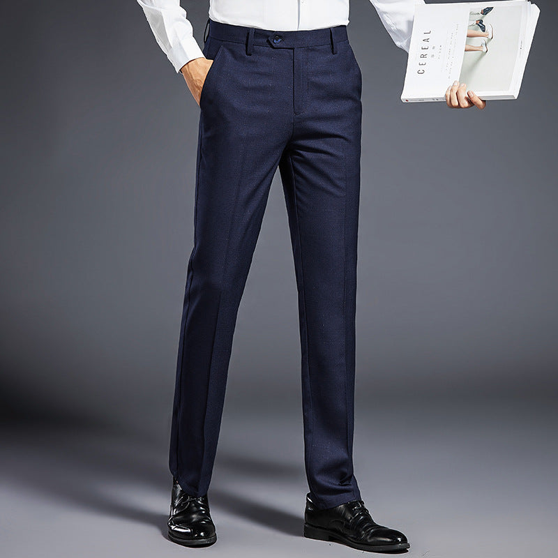 Herren Formelle Anzughose mit Bügelfalte, leichtem Stretch und schmaler Silhouette Shop Nory