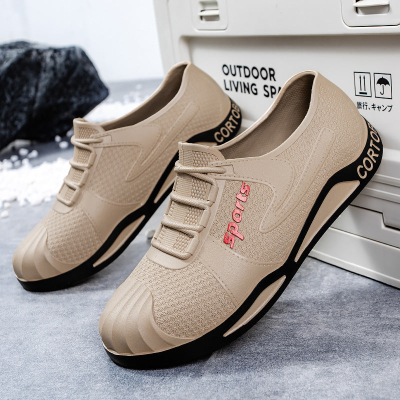 Herren Atmungsaktive Slip-On Freizeitsneaker mit verstärkter Zehenschutzkappe Shop Nory