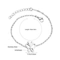 Damen Armband mit filigranem Schmetterlingsdesign aus antiallergischem Edelstahl Shop Nory