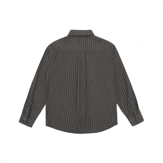 Herren Boxy-Hemd mit Nadelstreifen, Raglanärmeln und soften Flanellgriff Shop Nory