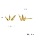 Damen Ohrstecker mit modernem Spikes-Design Shop Nory