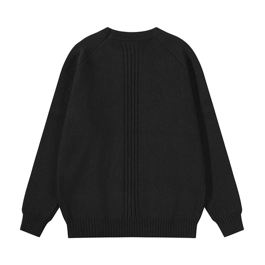 Unisex Grobgestrickter Oversize-Pullover mit Raglanärmeln und strukturierten Einsatznähten Shop Nory