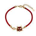 Damen Armband mit kunstvollem Anhänger und geflochtenem Design Shop Nory