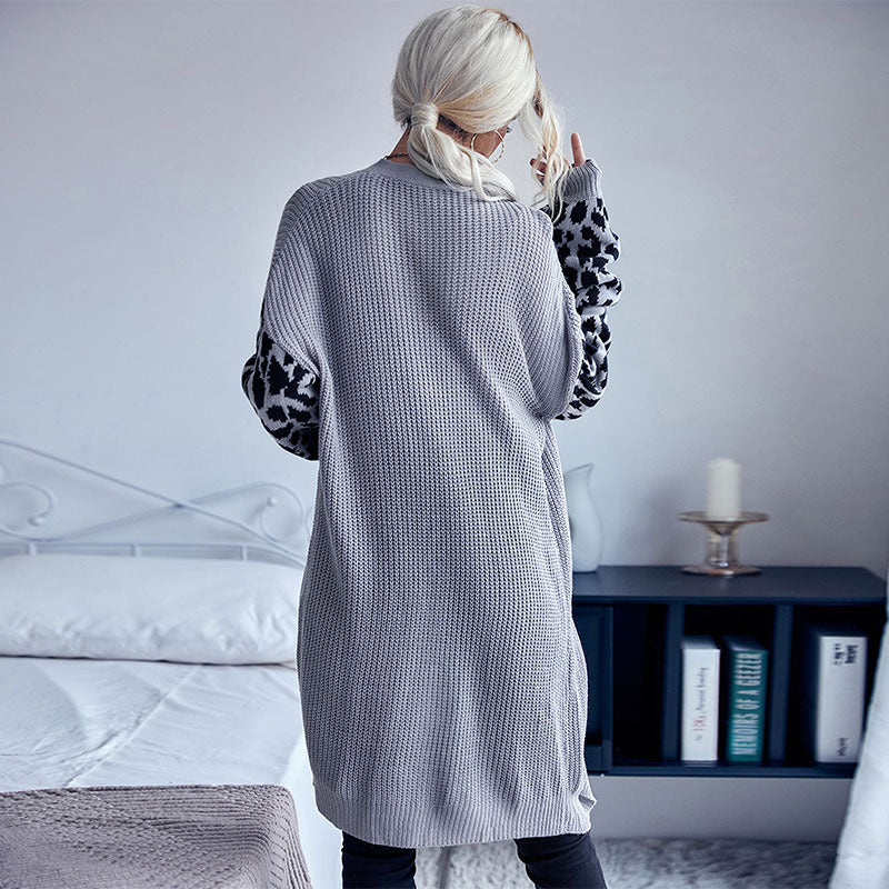 Damen Eleganter Strickcardigan mit lockeren Ärmeln Shop Nory