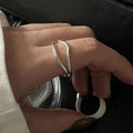 Damen Offener Ring mit elegantem Flussdesign Shop Nory
