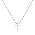 Damen Halskette mit filigranem Kreuzanhänger und hochwertiger Gliederkette Shop Nory