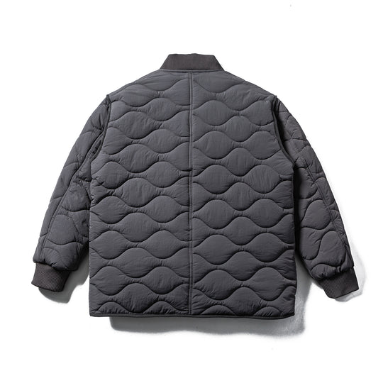 Herren Gestepptes Boxy‑Blouson mit Wellensteppung und Lederpaspel Shop Nory