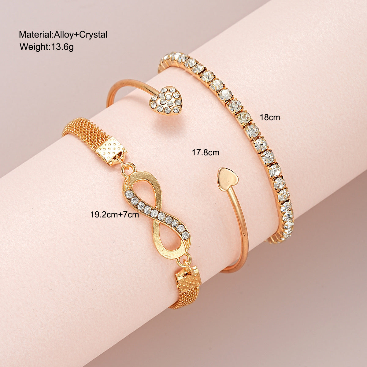 Damen Schmuckset mit vielseitigen Anhängern und elegantem Kettenaufbewahrung Shop Nory