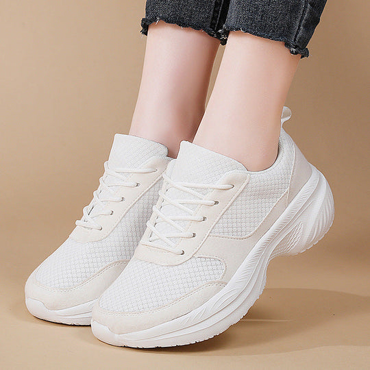 Damen Sportliche Laufschuhe mit atmungsaktivem Mesh-Obermaterial und dämpfender Sohle
