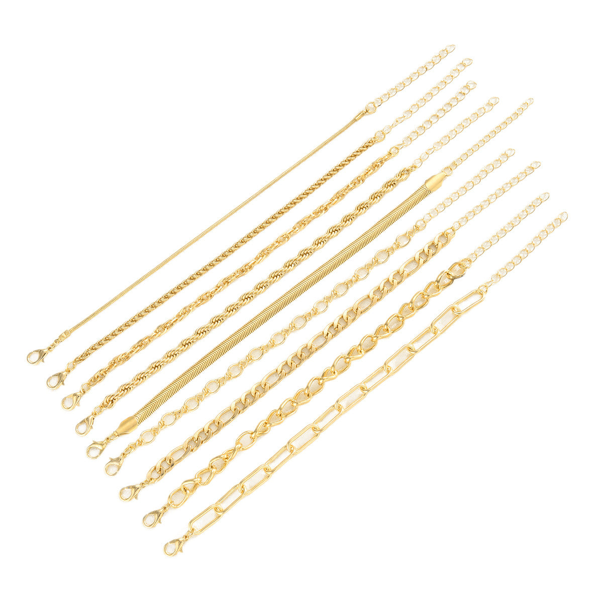 Damen Armreif-Set mit stilvollen, ineinander verschlungenen Designs Shop Nory