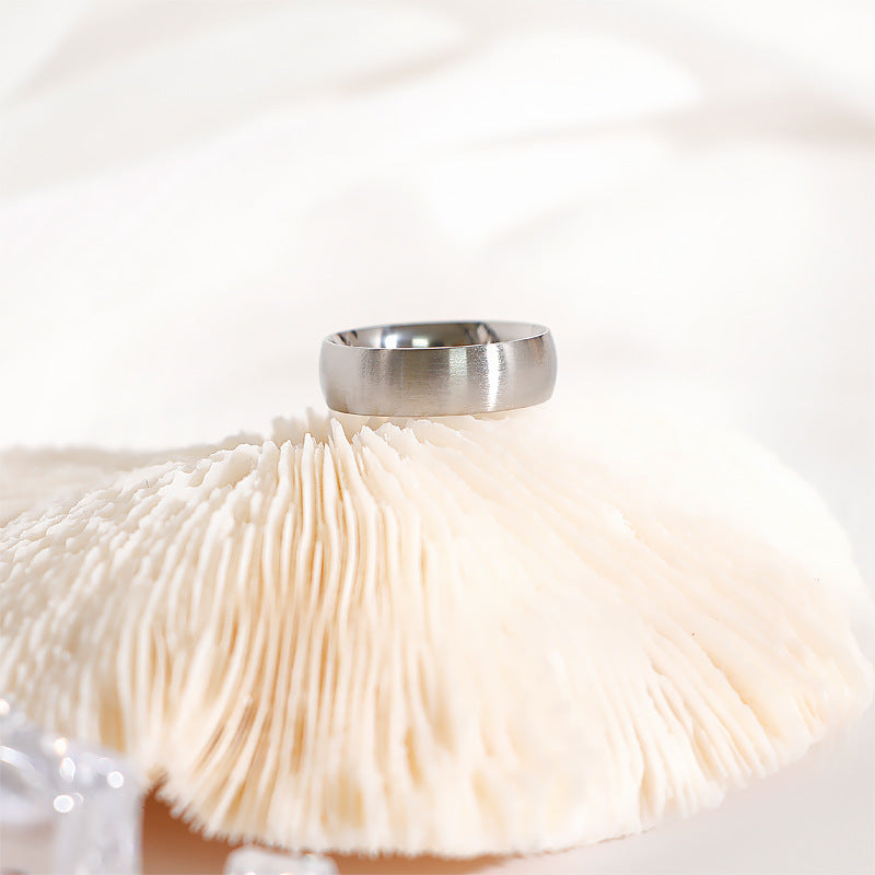 Damen filigraner Ring mit glänzendem Finish Shop Nory