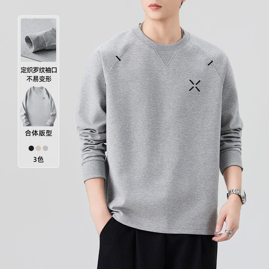 Herren Sportlicher Crewneck-Sweatshirt Shop Nory