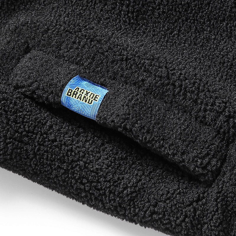 Herren Gemütliche Fleecejacke mit Kapuze Shop Nory