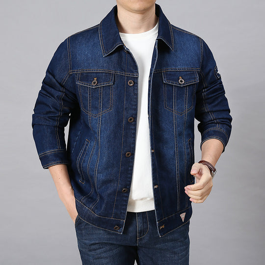 Herren Klassische Jeansjacke Shop Nory