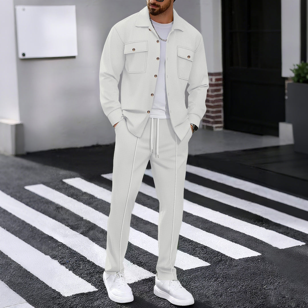 Herren nan leichtes Overshirt mit aufgesetzten Brusttaschen und entspannter Passform Shop Nory