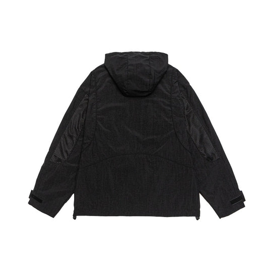 Unisex Oversize Utility-Parka mit Kapuze, Mesh‑Einsätzen und verdeckter Frontblende Shop Nory
