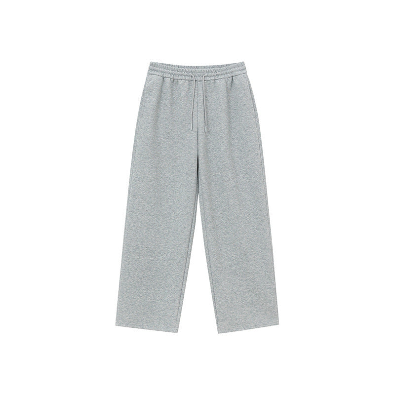 Unisex Relaxed-Fit Loungehose mit hohem Elastikbund, Kordelzug und geradem Bein Shop Nory