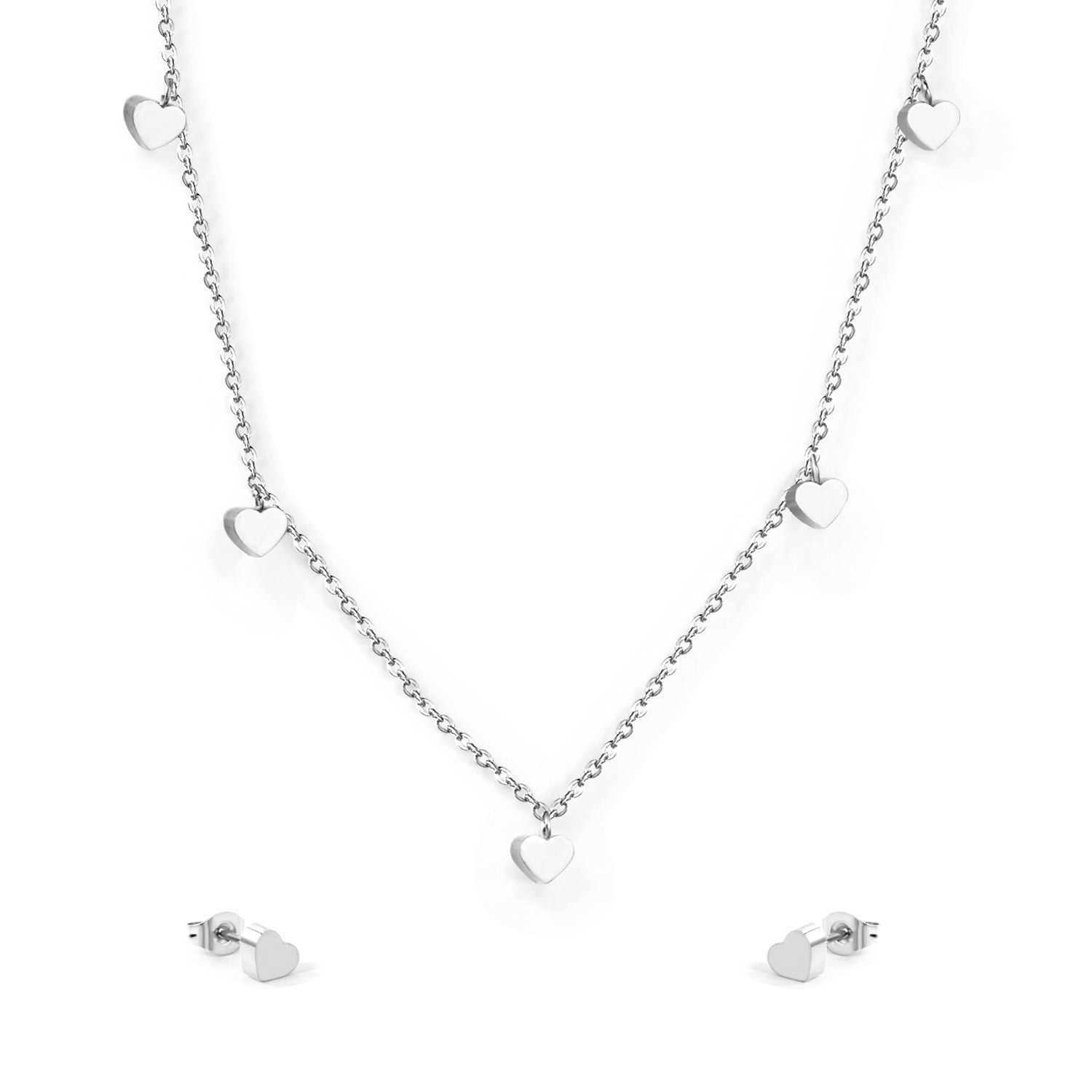 Damen Schmuckset mit funkelnden Sternanhängern Shop Nory