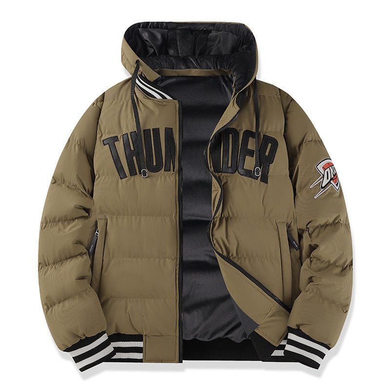 Herren Leichte Steppjacke mit hohen Kragen und praktischen Taschen Shop Nory
