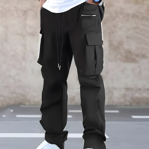 Herren Cargo-Jogginghose mit Multifachtaschen und Kordelzugbund Shop Nory