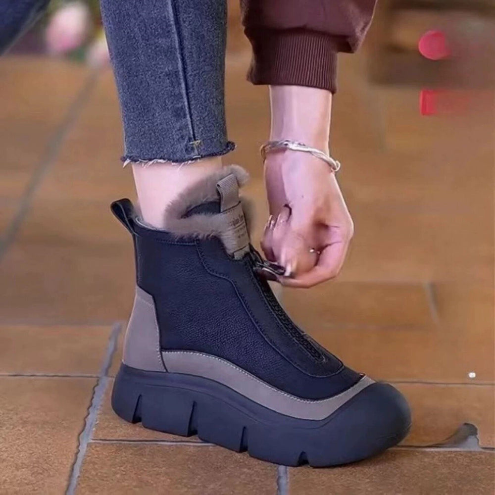 Damen Modische und wasserdichte Winterstiefel Shop Nory