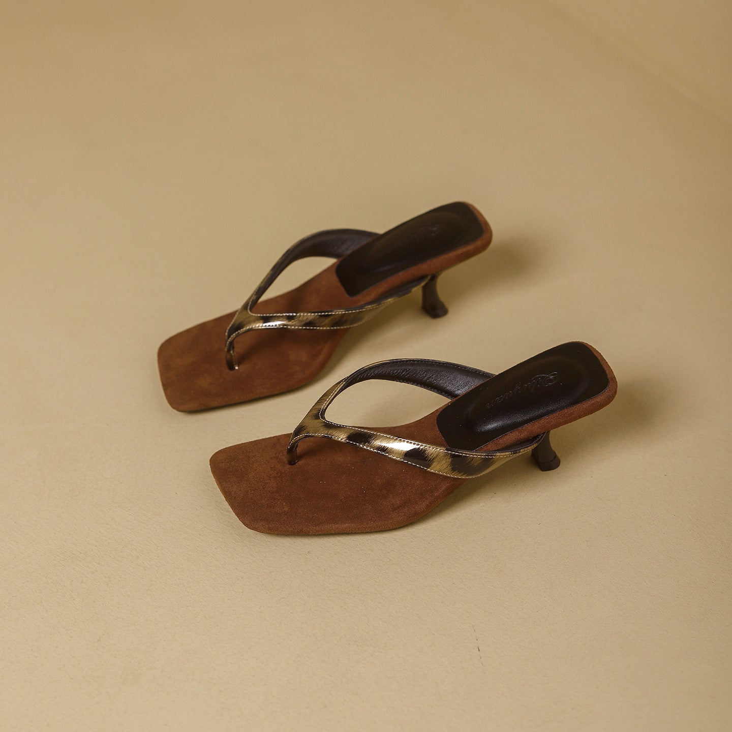 Damen Slingback Sandalen Shopnory