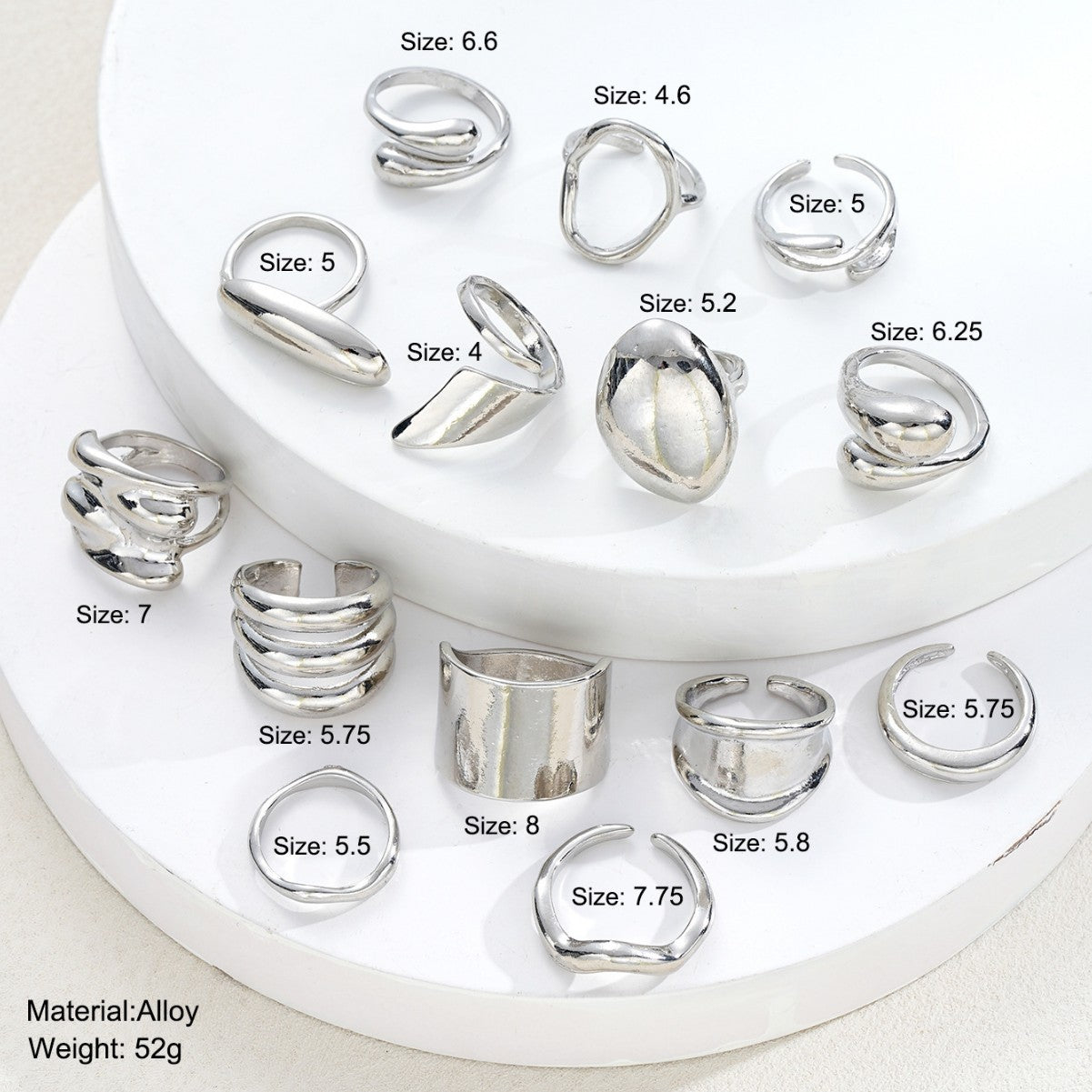Damen Ring-Kollektion mit skulpturalen Designs Shop Nory