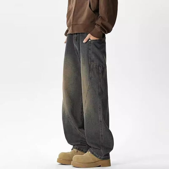 Herren Weitgeschnittene Casual Jeans Shop Nory
