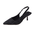 Damen elegante Slingpumps mit feiner Textur