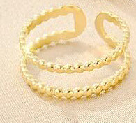 Damen Ring im kunstvollen, gewundenen Design Shop Nory