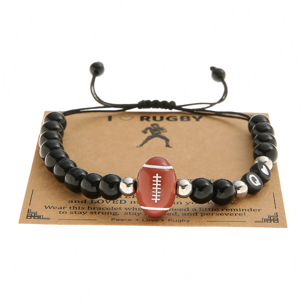 Unisex-Armband mit Rugby-Motiv Shop Nory
