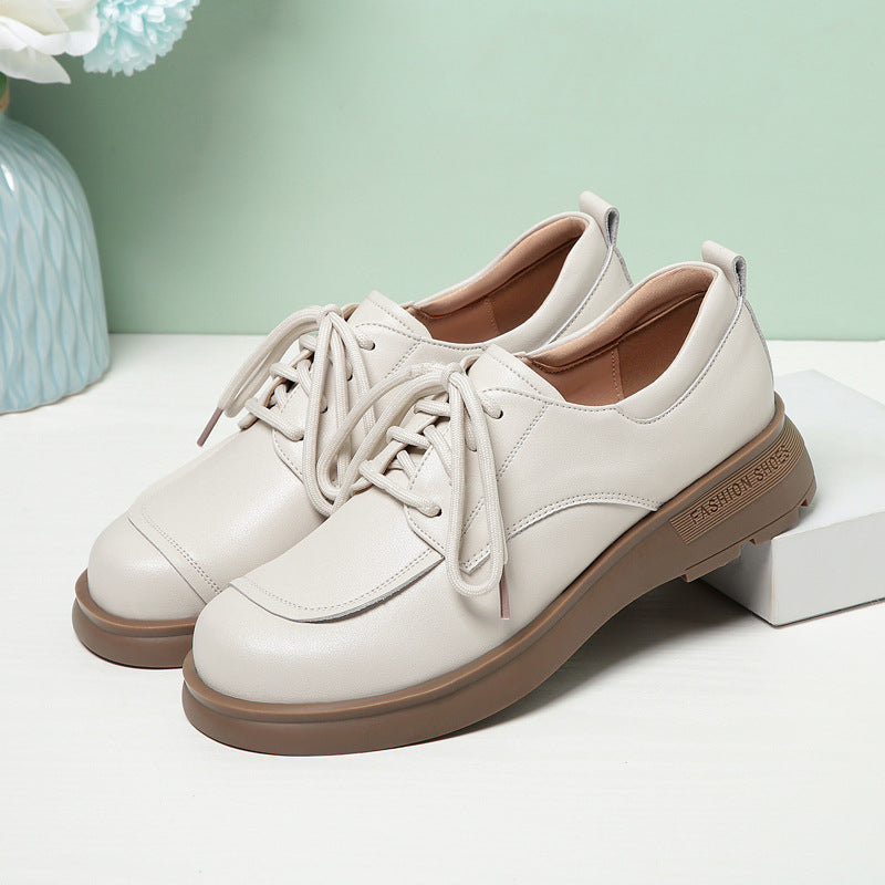 Damen Schnürschuhe mit eleganter Profilsohle und atmungsaktivem Obermaterial