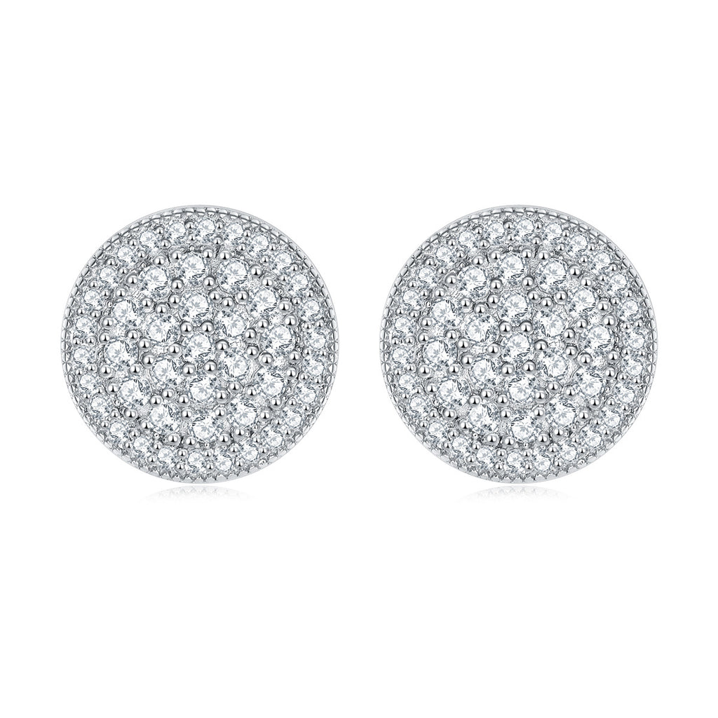 Damen Ring mit funkelndem Zirkonia-Pavé in runder Form Shop Nory