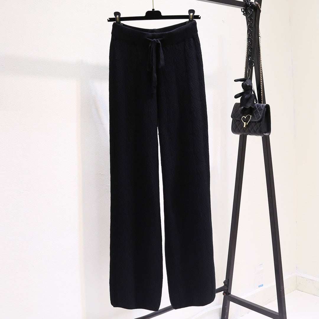 Damen Weite und bequeme Jersey-Hose Shop Nory
