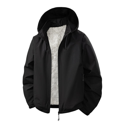 HerrenKapuzenjacke mit innerem Teddy-Futter Shop Nory